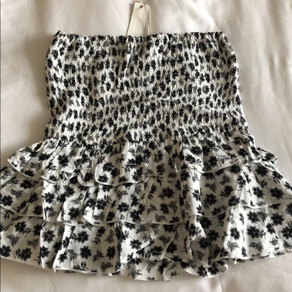 Shop Talulah smocked skirt